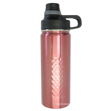 Outdoor Stainless Steel Vacuum Auto Mug with Screw Lid